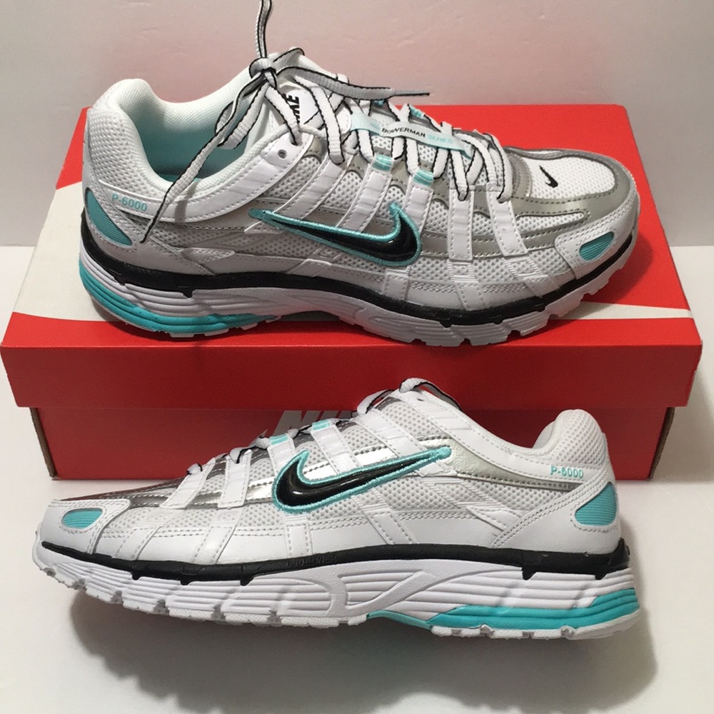 Nike Women’s P-6000 White/Black/Silver Shoes